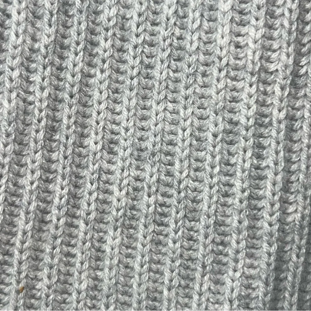 J. McLaughlin Angora Wool Blend Ribbed Poncho Pullover Contemporary Sweater O/S